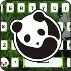 Cute Panda Keyboard Theme иконка