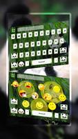 Cute Panda Keyboard Theme اسکرین شاٹ 2