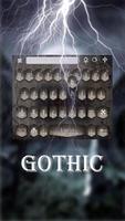 Gothic Keyboard Theme ảnh chụp màn hình 3