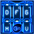 GO Keyboard Blue Tech Theme APK