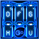 GO Keyboard Blue Tech Theme biểu tượng