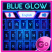 GO Keyboard Blue Glow Theme