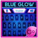 GO Keyboard Blue Glow Theme APK