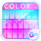 GO Keyboard Color Glass Theme icône