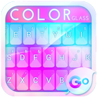GO Keyboard Color Glass Theme biểu tượng
