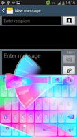 GO Keyboard Color Glass Theme capture d'écran 2