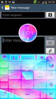 GO Keyboard Color Glass Theme ảnh chụp màn hình 3