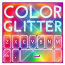 Keyboard Color Glitter Theme APK