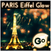 GO Keyboard Eiffel Paris Glow Zeichen