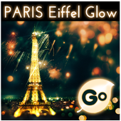 GO Keyboard Eiffel Paris Glow иконка