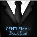 Gentleman Black Suit Keyboard APK