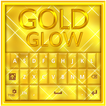 GO Keyboard Gold Glow Theme
