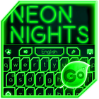 GO Keyboard Green Neon Theme biểu tượng