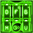 GO Keyboard Green Tech Theme biểu tượng