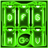 GO Keyboard Green Tech Theme biểu tượng