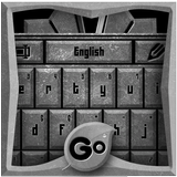 GO Keyboard Grey Stone Theme biểu tượng