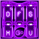 GO Keyboard Purple Tech Theme APK