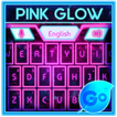 GO Keyboard Pink Glow Theme