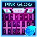 GO Keyboard Pink Glow Theme APK