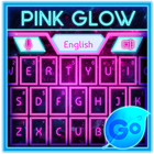 GO Keyboard Pink Glow Theme biểu tượng