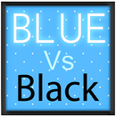 Pretty Blue Vs Black Keyboard APK