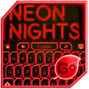 GO Keyboard Red Neon Theme APK