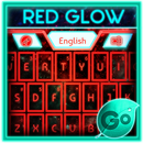 GO Keyboard Red Glow Theme APK