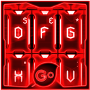 GO Keyboard Red Tech Theme APK