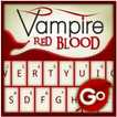 GO Keyboard Vampire Red Blood