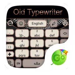 Old Typewriter Keyboard Theme APK Herunterladen