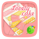 ikon Love Cake GO Keyboard Theme