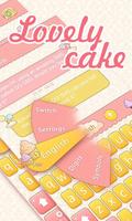 Love Cake GO Keyboard Theme poster