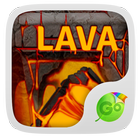 Lava Go Keyboard Theme آئیکن