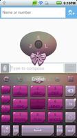 GO Keyboard Ladies theme скриншот 1