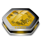 Yellow blur Keyboard Art icon
