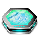 Blue pastel Keyboard Art APK