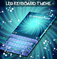LED Keyboard Theme Affiche