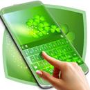 Lucky Green Clovers Keyboard-APK