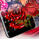Gothic Rose Keyboard 🌹 APK
