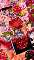 Gothic Rose Keyboard 🌹 Affiche