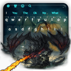 Der blaue Drache - Thema für Tastatur 🐉 Zeichen