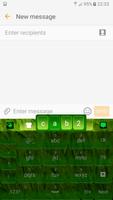 Green Nature Keyboard ảnh chụp màn hình 3