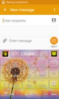 3 Schermata Colored Dandelion Keyboard