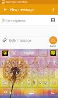 1 Schermata Colored Dandelion Keyboard