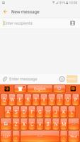 Orange Keyboard تصوير الشاشة 1