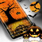 Clavier d'Halloween icône