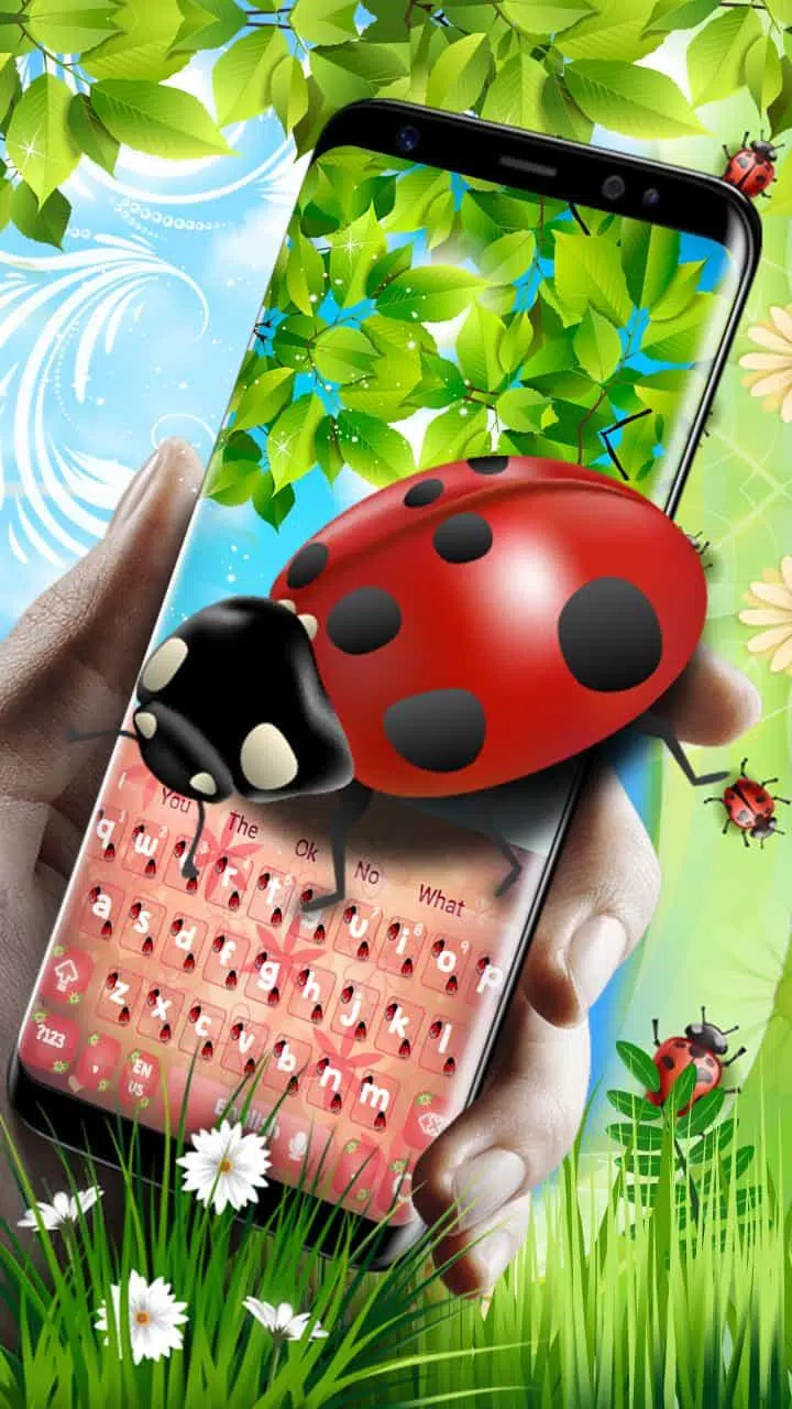 Android İndirme için Uğur böceği - klavye için tema APK
