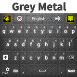 Grey Metal Keyboard icon