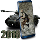 Digital Camo Keyboard Zeichen