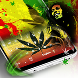 Weed Reggae Keyboard ikona